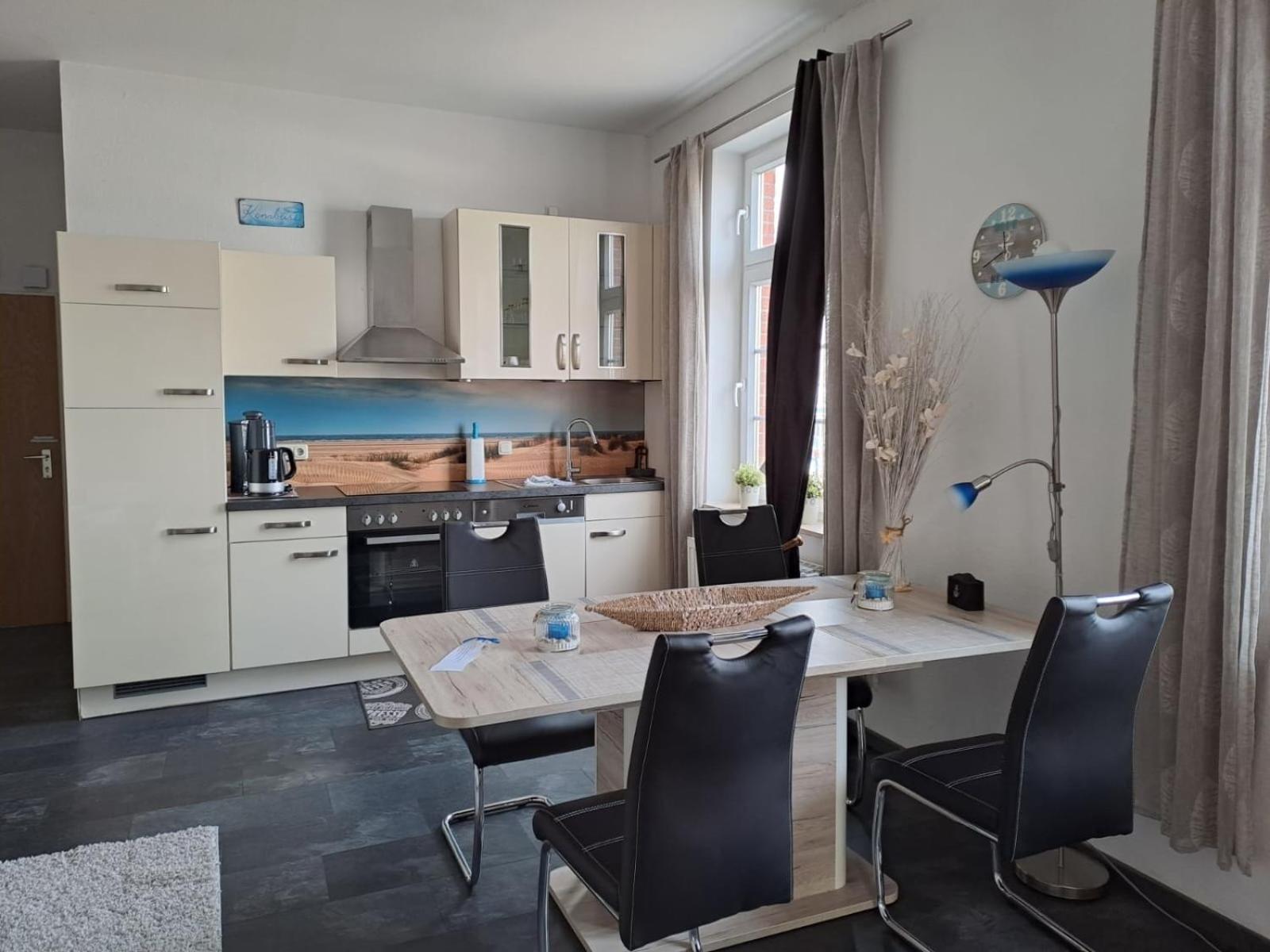 Apartment Krabbe Fedderwardersiel Esterno foto