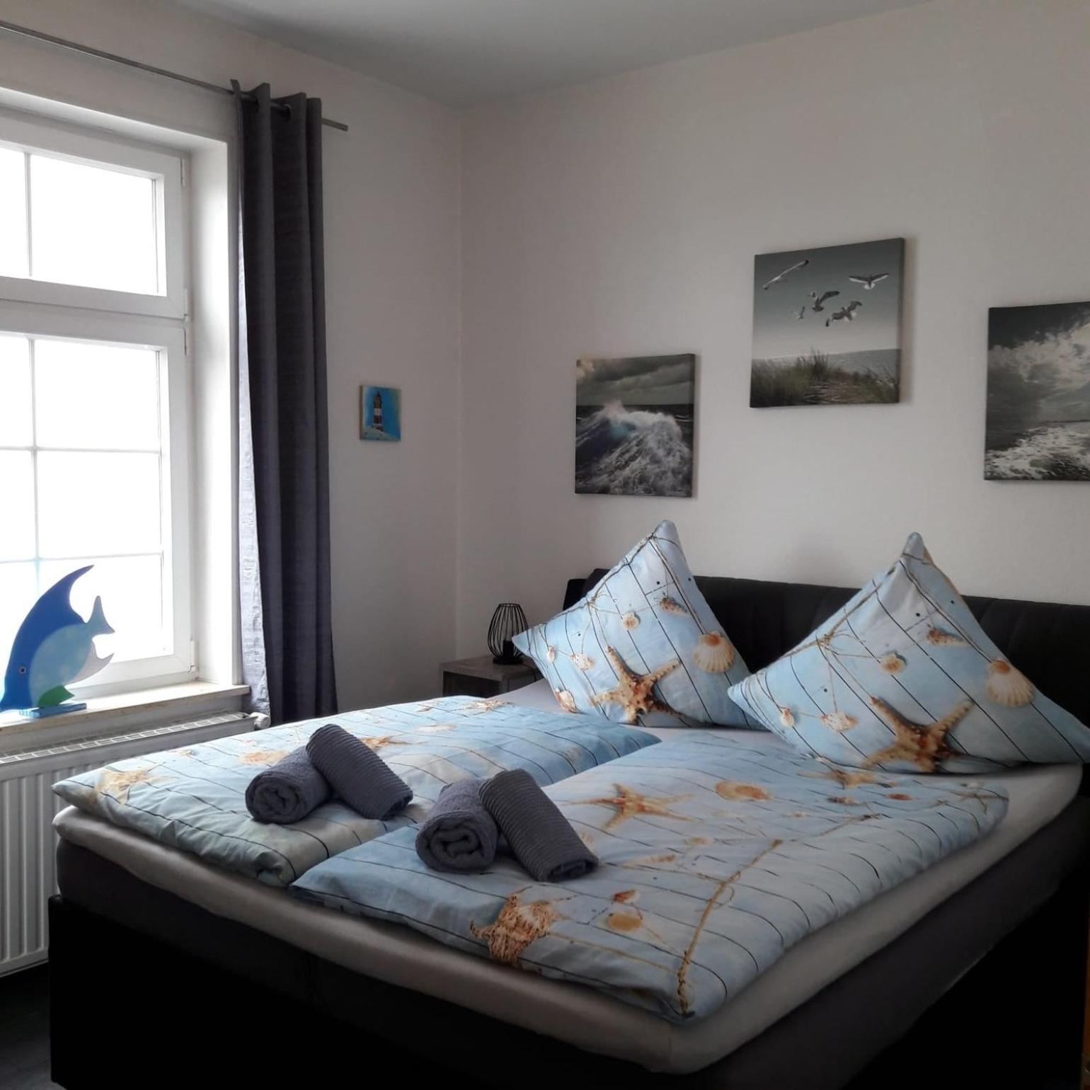 Apartment Krabbe Fedderwardersiel Esterno foto